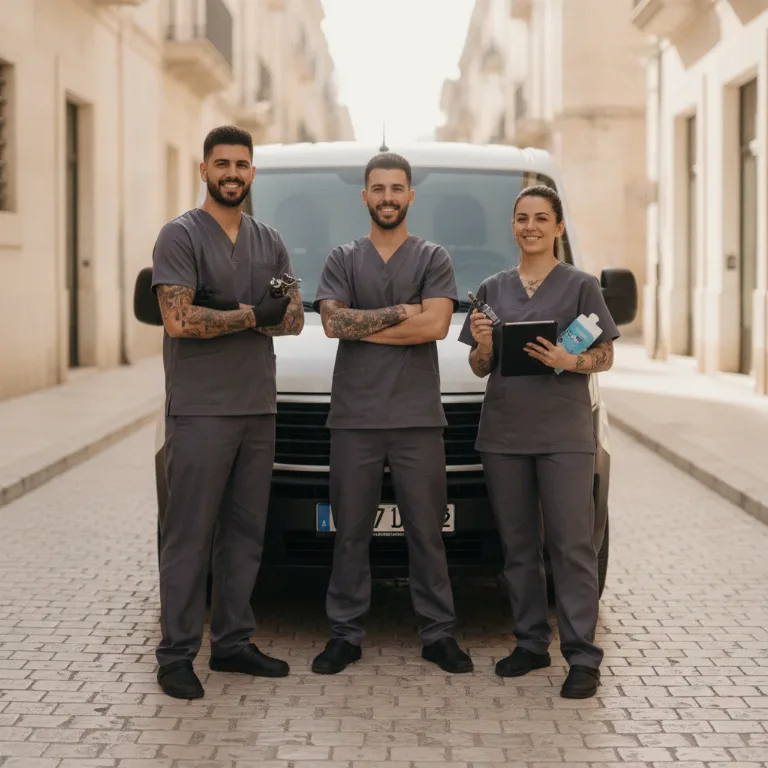 Tatuatore team a Turin